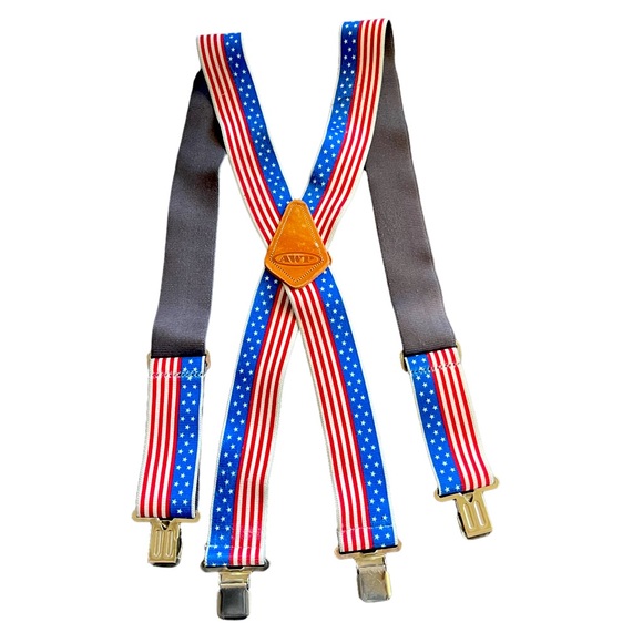 AWP Accessories Awp Patriotic Flag Suspenders Poshmark